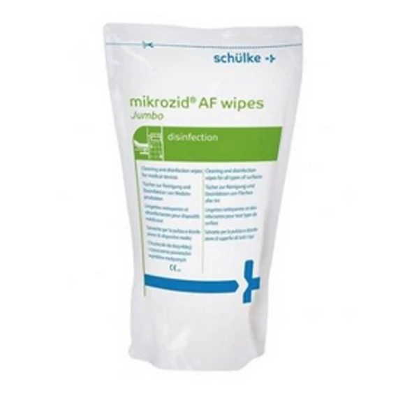 Mikrozid AF Wipes Jumbo fertőtlenítő kendő utántöltő Schülke 220 lap
