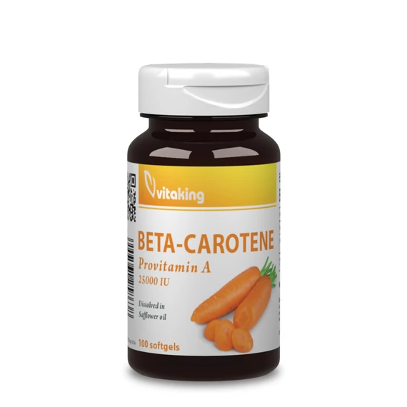 Béta-karotin 25000NE 100 géltabletta/doboz Vitaking