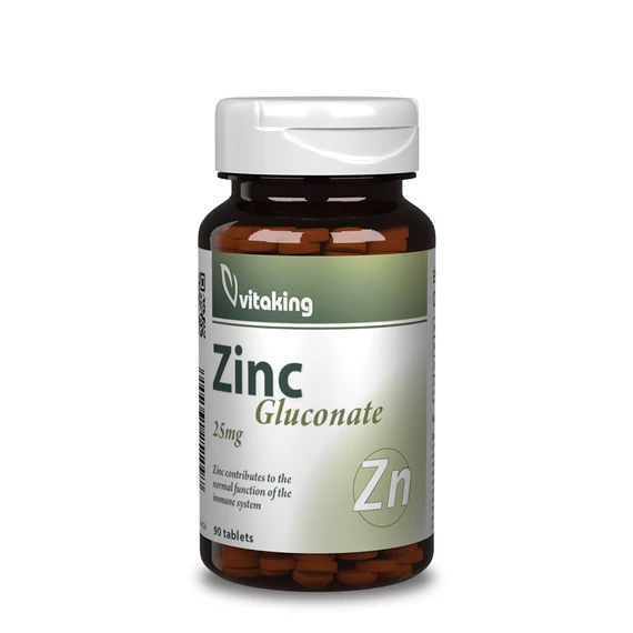 Cink glükonát 25 mg 90 tabletta /doboz