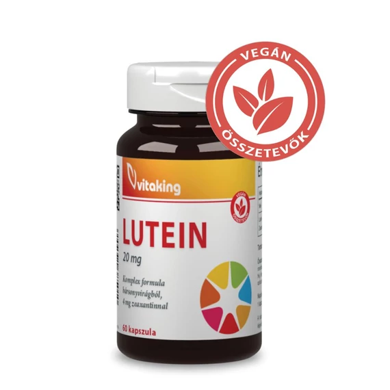 Vitaking Lutein 20mg + 4mg zeaxantin 60 tabletta/doboz Vitaking 