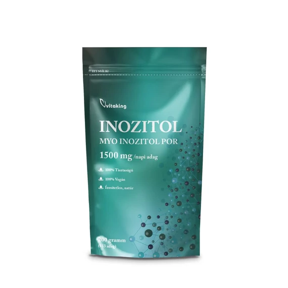 100% Myo Inositol por 200 g Vitaking 