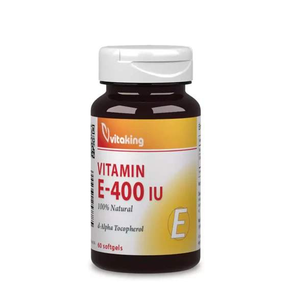 E-vitamin 400NE természetes 60 tabletta/doboz Vitaking 